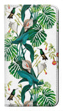 Motorola One 5G PU Leather Flip Case Leaf Life Birds