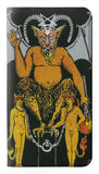Apple iPhone 14 Pro Max PU Leather Flip Case Tarot Card The Devil