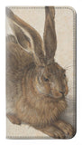 Apple iPhone 14 PU Leather Flip Case Albrecht Durer Young Hare