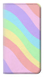 iPhone 7, 8, SE (2020), SE2 PU Leather Flip Case Pastel Unicorn Summer Wave