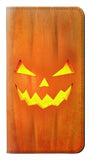 Samsung Galaxy A13 4G PU Leather Flip Case Pumpkin Halloween